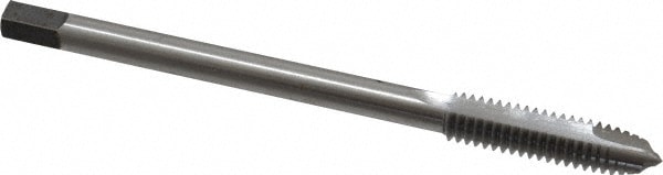 Extension Tap: 5/16-18, 2 Flutes, H3, Bright/Uncoated, High Speed Steel, Spiral Point