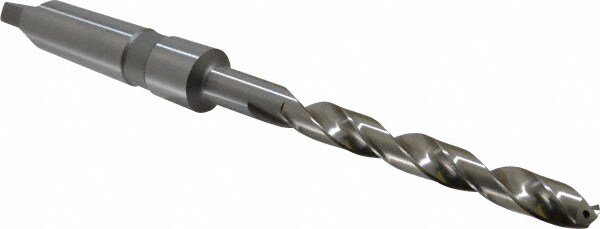Taper Shank Drill Bit: 0.5625" Dia, 3MT, 118 °, Cobalt