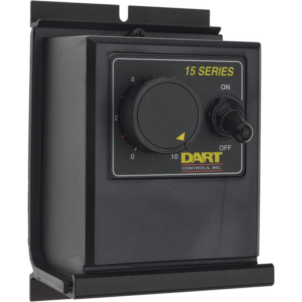 Dart Controls 15DVE DC Motor: Enclosed Enclosure, 25 Nameplate RPM 