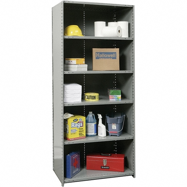 HALLOWELL 5521-24HG 6 Shelf, 800 Lb. Capacity, Closed Shelving Starter Unit Image