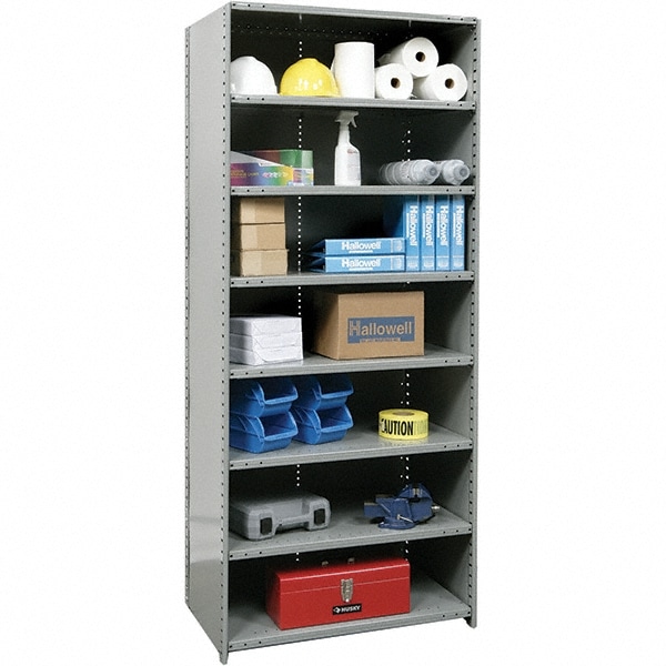 HALLOWELL 5523-24HG 8 Shelf, 800 Lb. Capacity, Closed Shelving Starter Unit Image