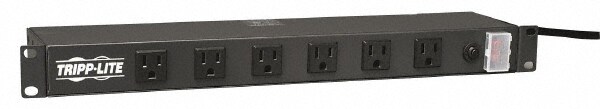 Power Outlet Strips; Amperage: 15 A; Amperage: 15 A; Voltage: 120 V; Number of Outlets: 12; Mount Type: Rack; Number Of Outlets: 12; Mounting Type: Rack; Cord Length: 15 ft; Voltage: 120 V; Strip Length (Inch): 17-1/2; Strip Length (Decimal Inch): 17-1/2;