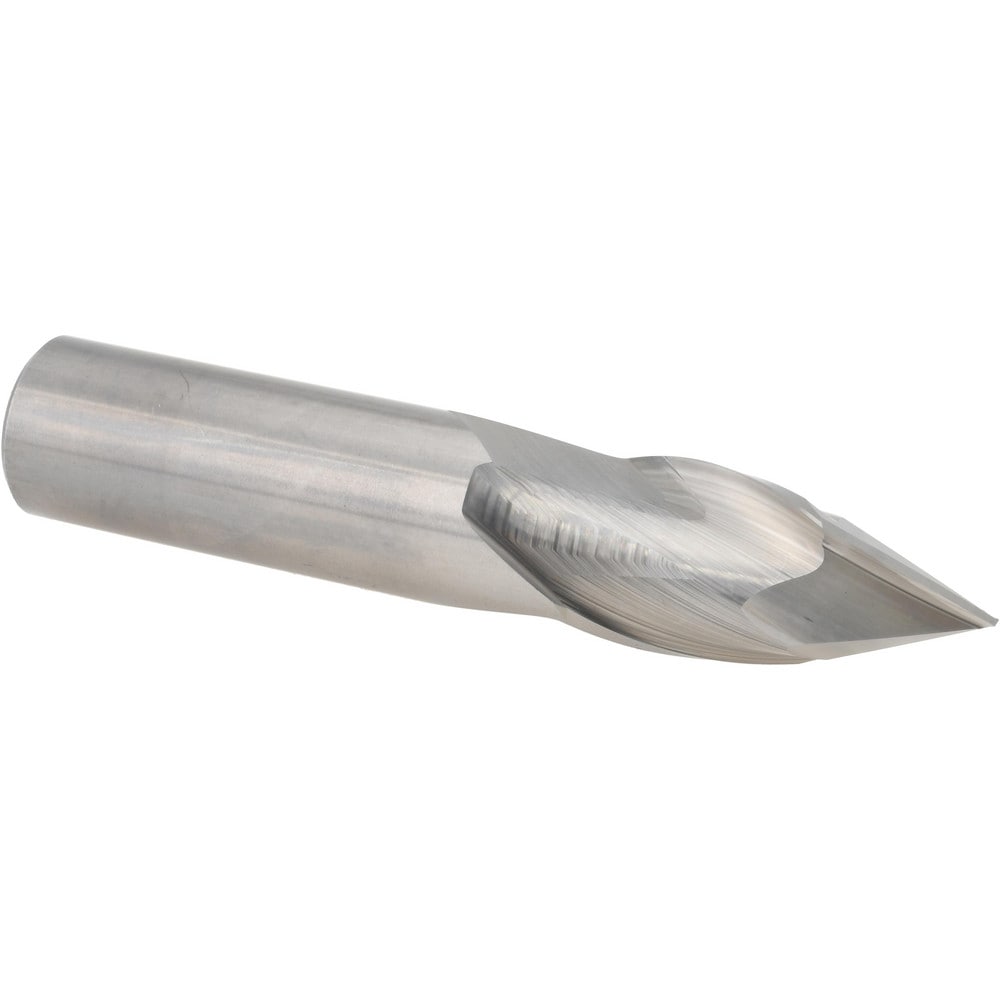 Drill Mill: 3/4" Dia, 1-1/2" LOC, 2 Flutes, 60 ° Point, Solid Carbide