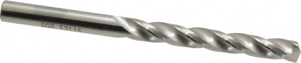 SGS 53115 Jobber Length Drill Bit: 0.2344" Dia, 150 °, Solid Carbide Image