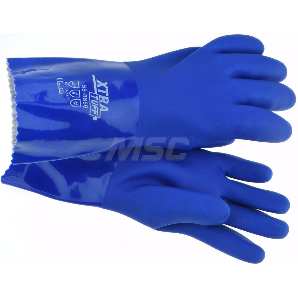 pvc gloves long