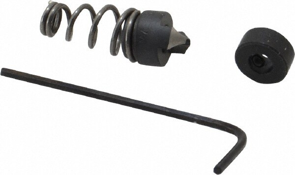 M4 Tap Compatibility, 4.3mm Collar Thickness, 22mm Relaxed Length, 15.7mm Compressed Length, 2 Tap Flutes, Deburring Tap Attachment
