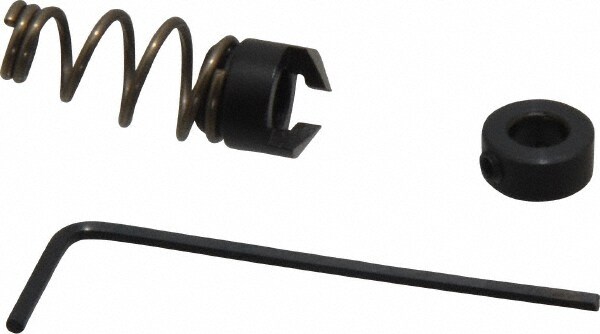 M5 Tap Compatibility, 4.3mm Collar Thickness, 1-1/16" Relaxed Length, 15.7mm Compressed Length, 2 Tap Flutes, Deburring Tap Attachment