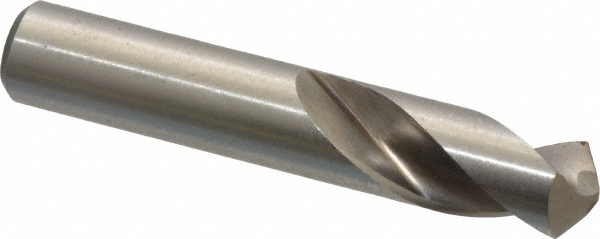 Spotting Drill: 3/8" Dia, 118 ° Point, 2" OAL, High Speed Steel