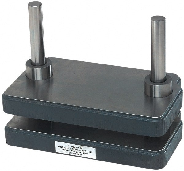 JT&M #5MDS 6-3/4" Guide Post Length, 1" Die Holder Thickness, Cast Iron, Mold Blank, Punch & Die Set 