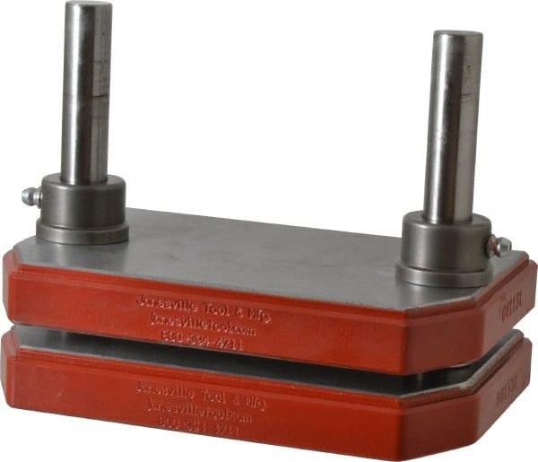JT&M #4MDS 5" Guide Post Length, 13/16" Die Holder Thickness, Cast Iron, Mold Blank, Punch & Die Set 