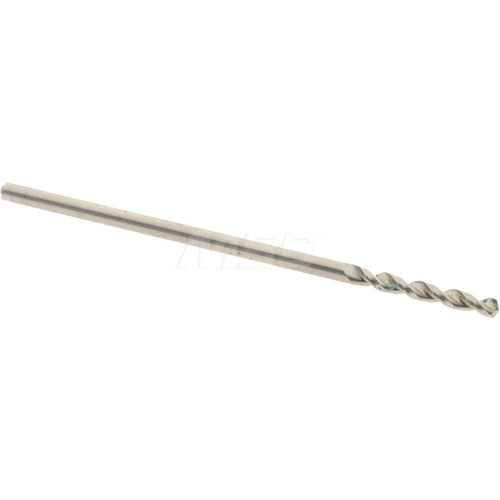 Screw Machine Length Drill Bit: 0.042" Dia, 130 °, Cobalt