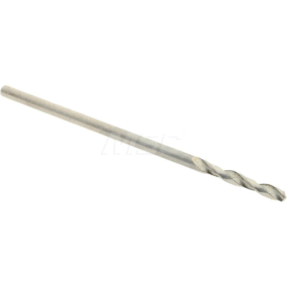 Screw Machine Length Drill Bit: 0.043" Dia, 130 °, Cobalt