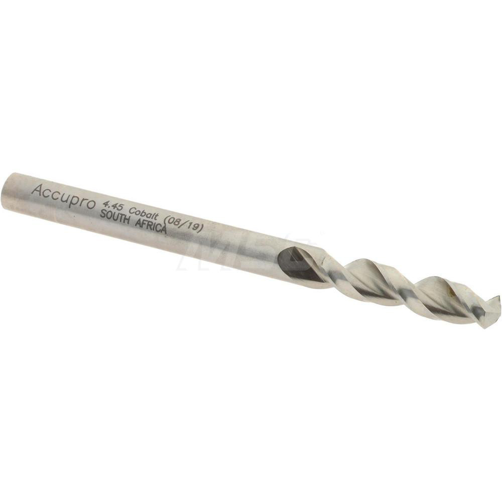 Accupro Screw Machine Length Drill Bit 0.1752" Dia, 130 deg Point