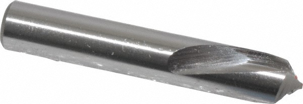Spotting Drill: 1/4" Dia, 118 ° Point, 1-1/2" OAL, High Speed Steel