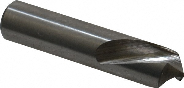 Spotting Drill: 5/16" Dia, 118 ° Point, 1-1/2" OAL, High Speed Steel