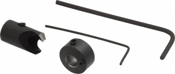 5/16" Cutter Diam, #17 Drill Combatibility, 1/4" Collar Thickness, Adjustable Depth Drill Countersink