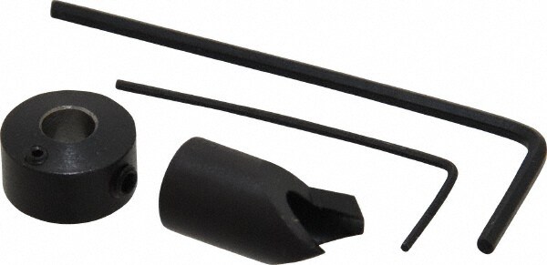 5/16" Cutter Diam, #18 Drill Combatibility, 1/4" Collar Thickness, Adjustable Depth Drill Countersink