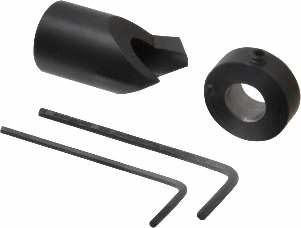 5/8" Cutter Diam, Letter R Drill Compatibility, 5/16" Collar Thickness, Adjustable Depth Drill Countersink