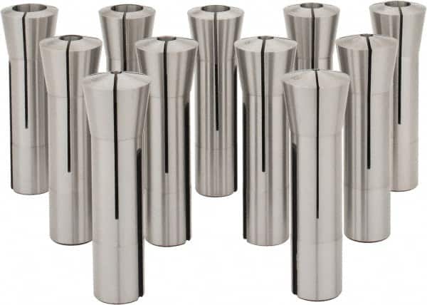 R8 Collet Set 0 1//8 to 3//4 Inch Capacity Value Collection 11 Piece