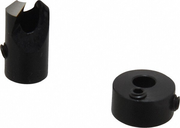 5/16" Cutter Diam, 5/32" Drill Compatibility, 1/4" Collar Thickness, Adjustable Depth Drill Countersink