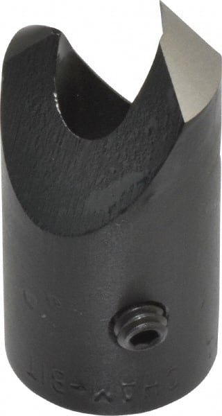 Vernon CCH-CCH2490 1/2" Cutter Diam, 1/4" Drill Compatibility, 1/4" Collar Thickness, Adjustable Depth Drill Countersink 