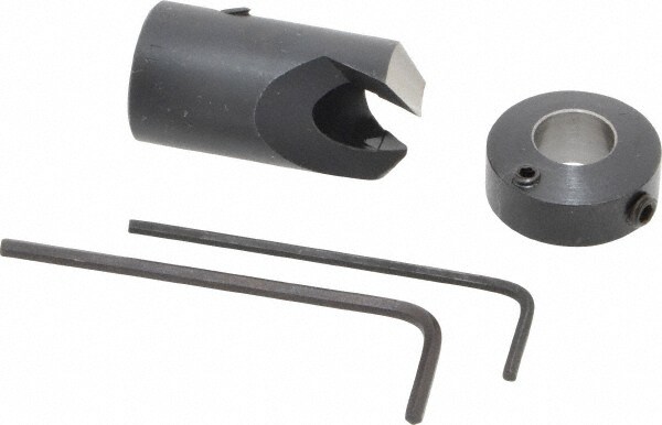 5/8" Cutter Diam, 11/32" Drill Compatibility, 5/16" Collar Thickness, Adjustable Depth Drill Countersink
