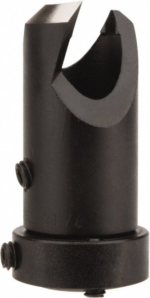 5/8" Cutter Diam, 7/16" Drill Compatibility, 5/16" Collar Thickness, Adjustable Depth Drill Countersink