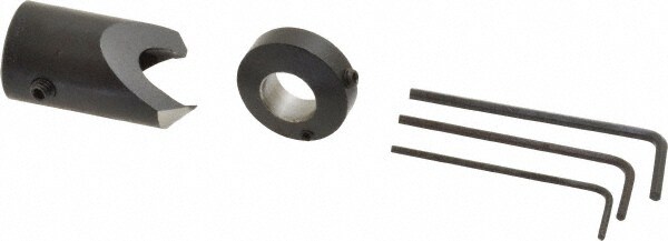 13/16" Cutter Diam, 29/64" Drill Compatibility, 5/16" Collar Thickness, Adjustable Depth Drill Countersink
