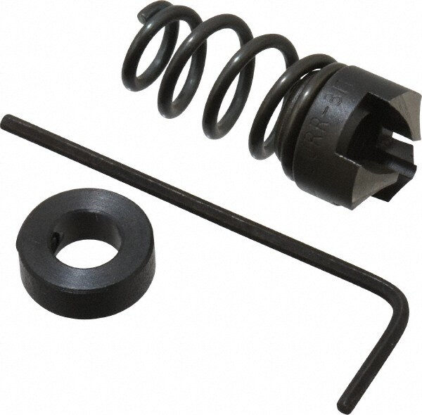 M6 Tap Compatibility, 4.3mm Collar Thickness, 26.9mm Relaxed Length, 19mm Compressed Length, 3 Tap Flutes, Deburring Tap Attachment
