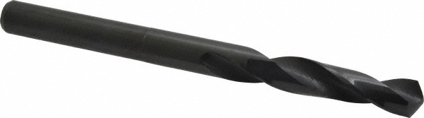 Reduced Shank Drill Bit: 33/64'' Dia, 1/2'' Shank Dia, 118 °, High Speed Steel