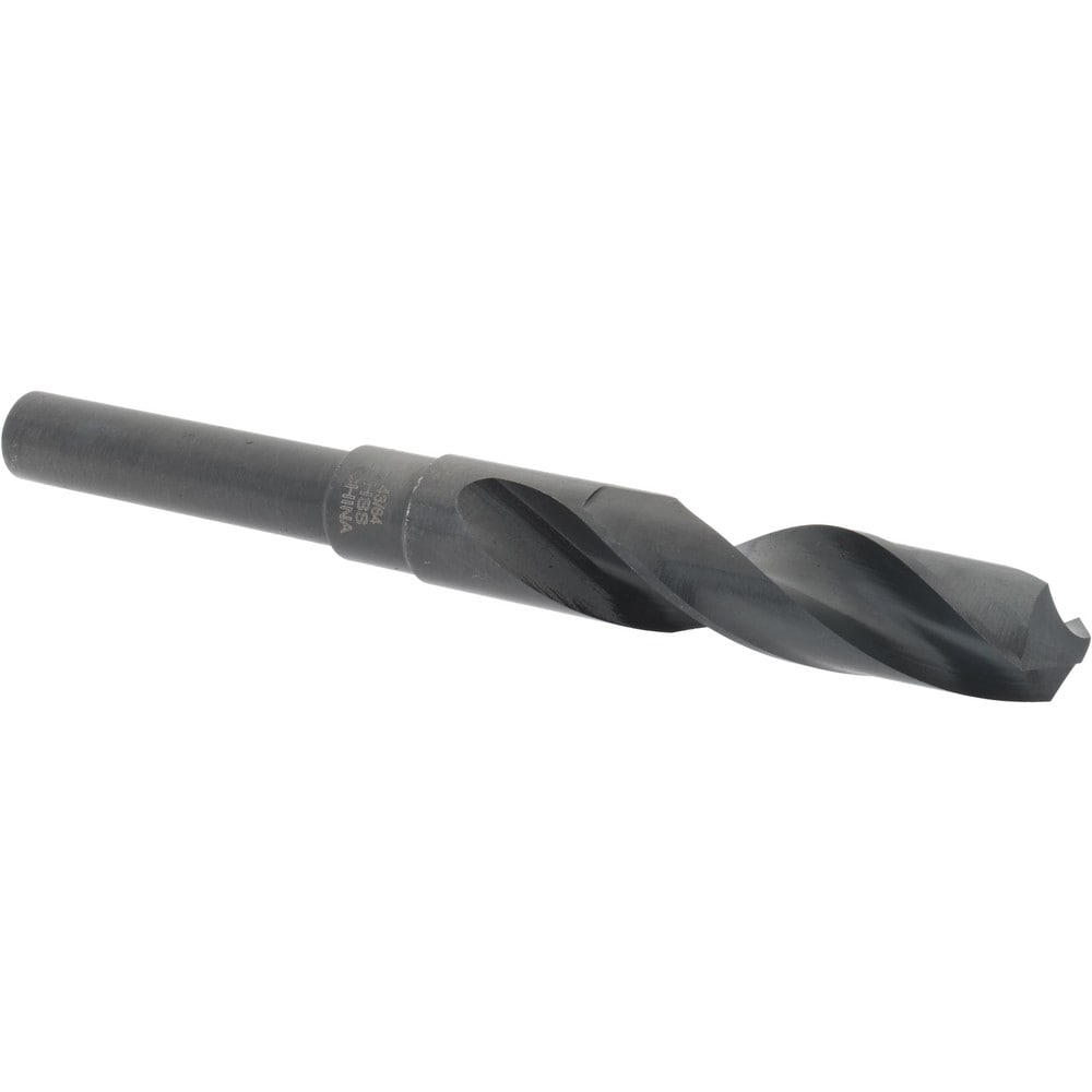 Value Collection 1340439 Reduced Shank Drill Bit: 43/64 Dia, 1/2 Shank Dia, 118 0, High Speed Steel Image