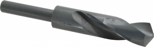 Reduced Shank Drill Bit: 29/32'' Dia, 1/2'' Shank Dia, 118 °, High Speed Steel