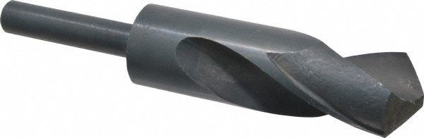 Reduced Shank Drill Bit: 1-3/16'' Dia, 1/2'' Shank Dia, 118 °, High Speed Steel