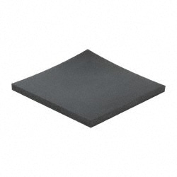 USA Sealing RS-BHS70-223 Sheet: Buna-N Rubber, 1" Thick, 12" Wide, 12" Long, Black Image