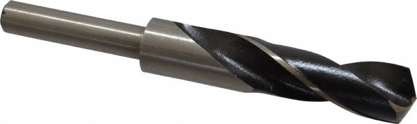 Reduced Shank Drill Bit: 53/64'' Dia, 1/2'' Shank Dia, 118 °, Cobalt