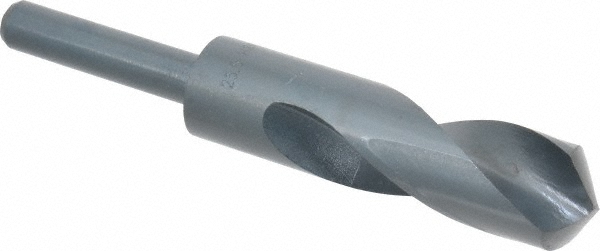 Value Collection 1344605 Reduced Shank Drill Bit: 1.0039 Dia, 1/2 Shank Dia, 118 0, High Speed Steel Image