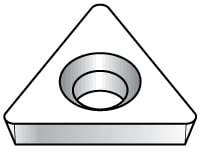 Turning Insert: TDHB1280752 KC5025, Solid Carbide