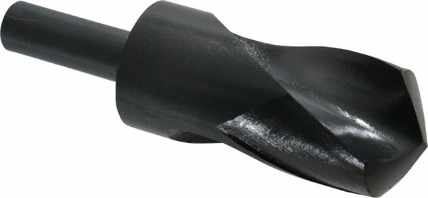 Reduced Shank Drill Bit: 1-27/32'' Dia, 3/4'' Shank Dia, 118 °, High Speed Steel