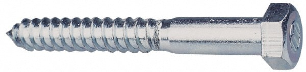 Value Collection P28264PS 5/16" Screw, 4" Length Under Head, Steel, Hex Head Lag Screw Image