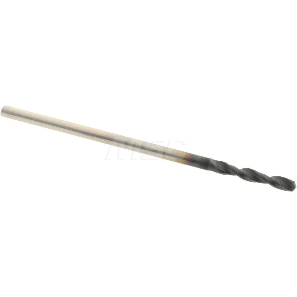 Screw Machine Length Drill Bit: 0.041" Dia, 130 °, Cobalt