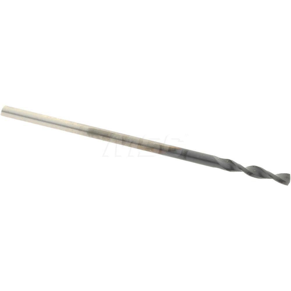 Screw Machine Length Drill Bit: 0.042" Dia, 130 °, Cobalt