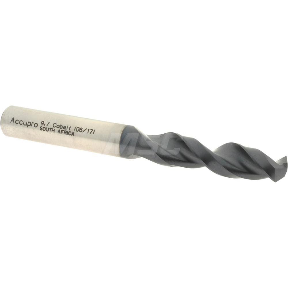 Accupro 1630970A-AC Screw Machine Length Drill Bit: 0.3819" Dia, 130 ° Point, Cobalt 