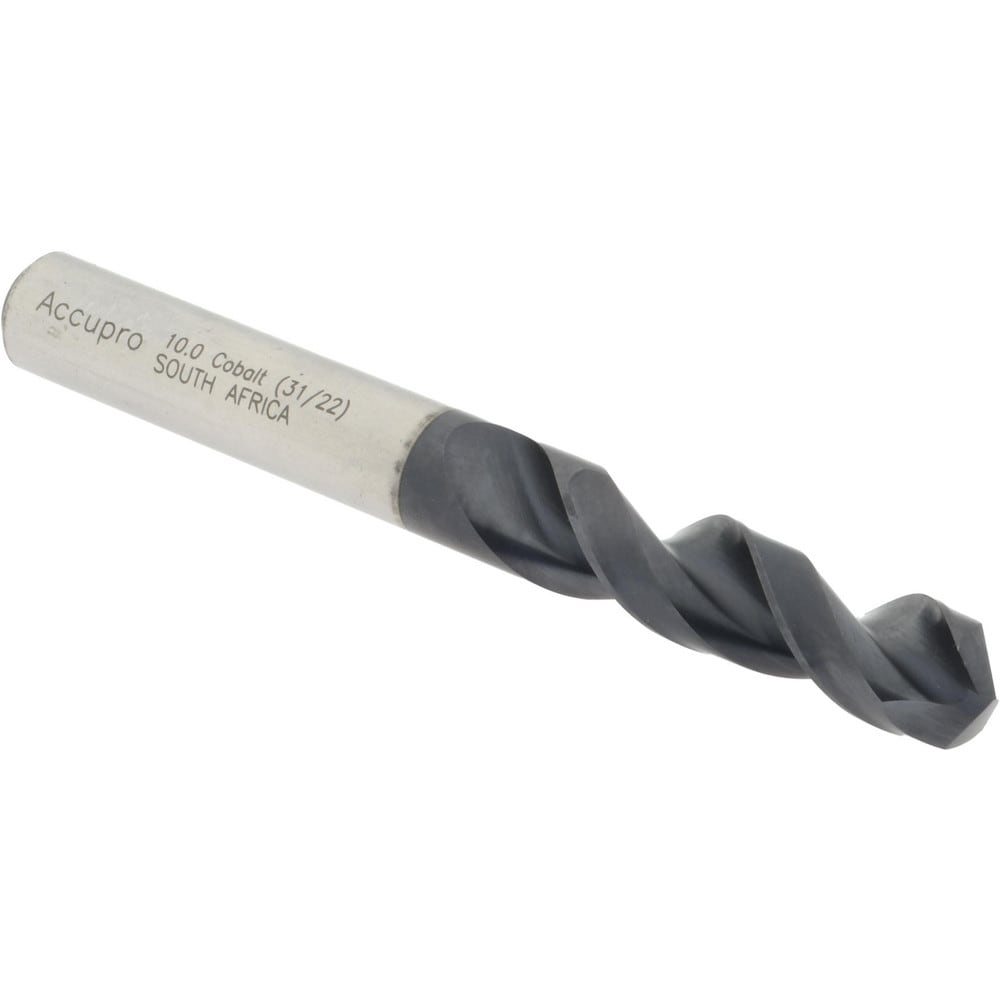 Accupro 1631000A-AC Screw Machine Length Drill Bit: 0.3937" Dia, 130 °, Cobalt 