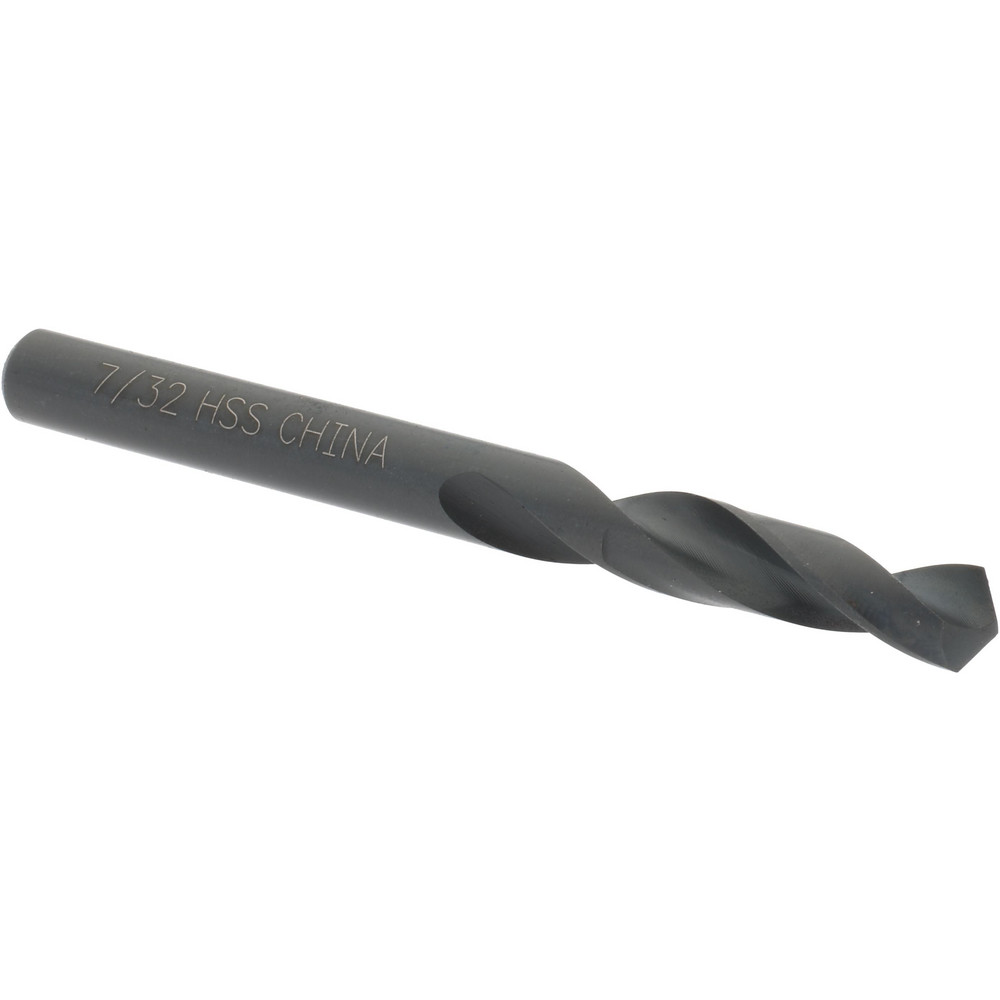 Value Collection Screw Machine Length Drill Bit 7/32" Dia, 118 deg
