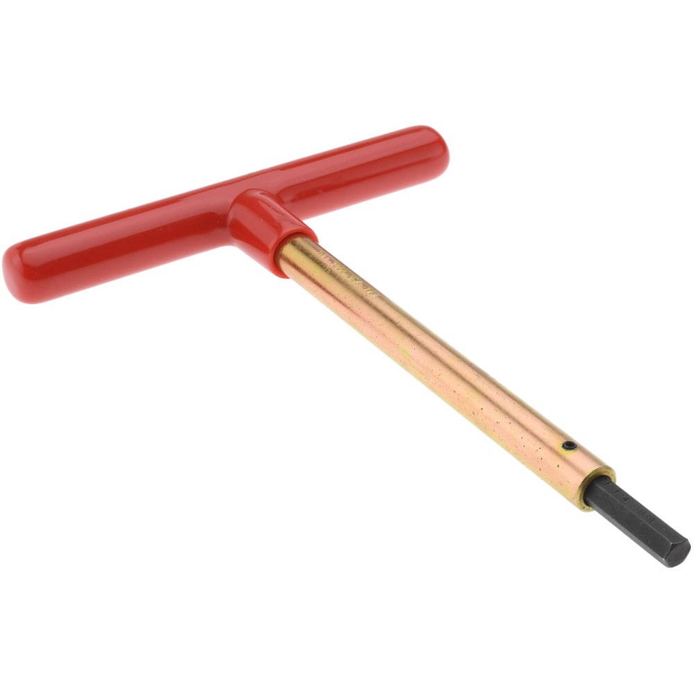 Hex Key: 1/4" Hex, Hex End, T-Handle