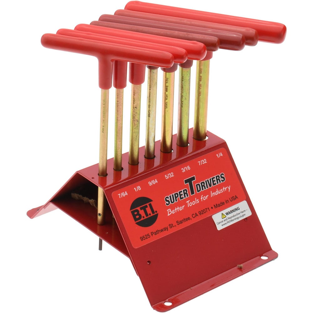 7 Piece T-Handle Hex Key Set