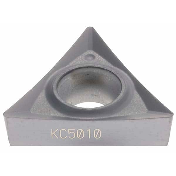Turning Insert: TCGT3251HP KC5010, Solid Carbide