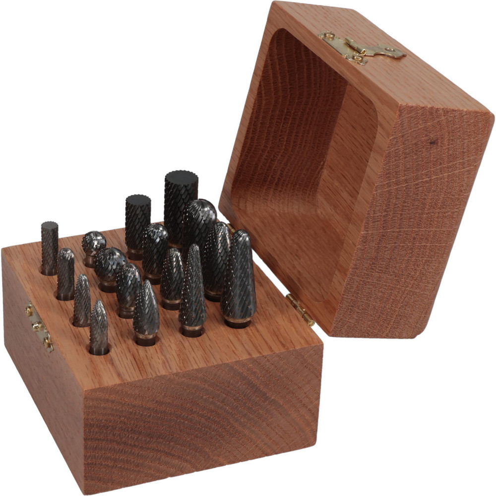 SGS Pro - 16 Pc Double Cut Burr Set | MSC Direct