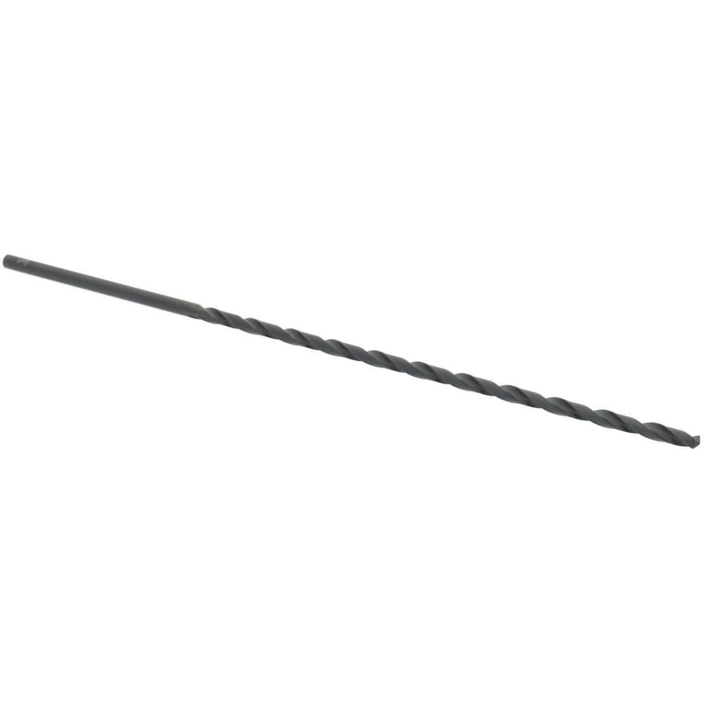 Extra Length Drill Bit: 0.1563" Dia, 118 °, High Speed Steel