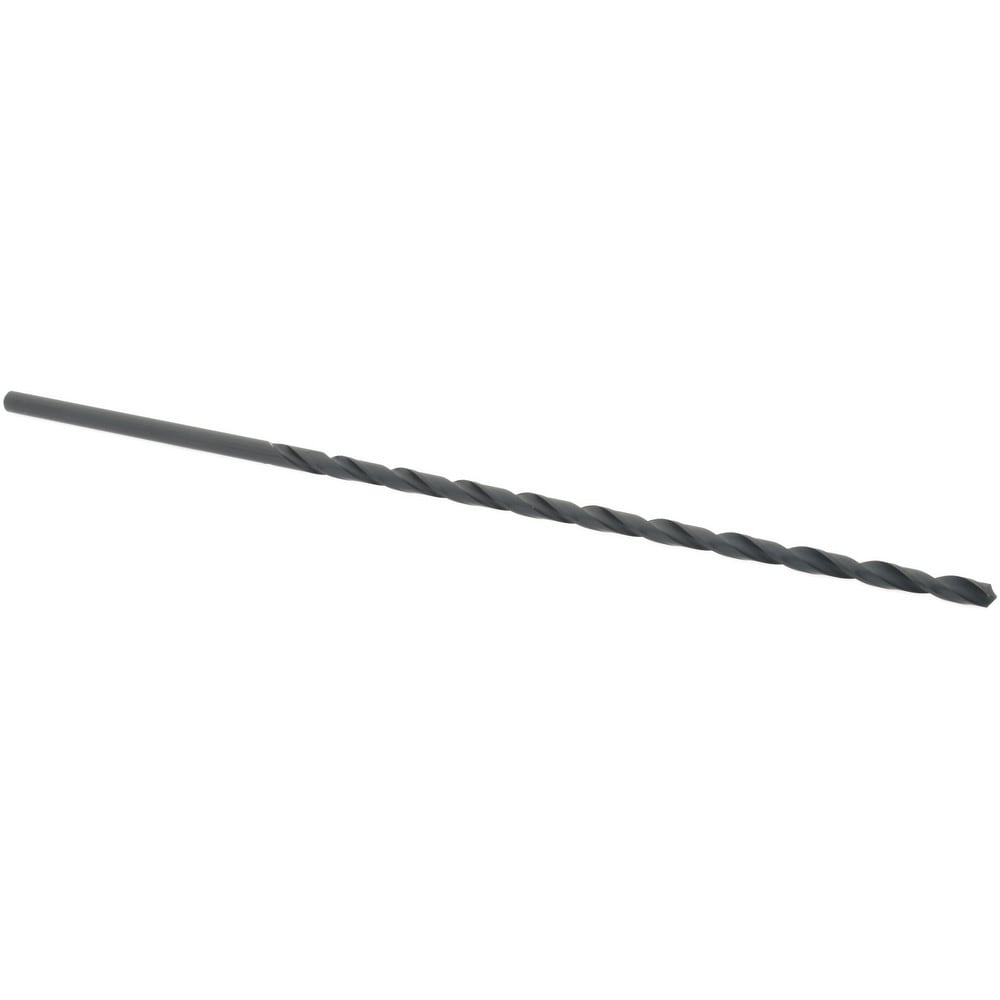 Extra Length Drill Bit: 0.1719" Dia, 118 °, High Speed Steel